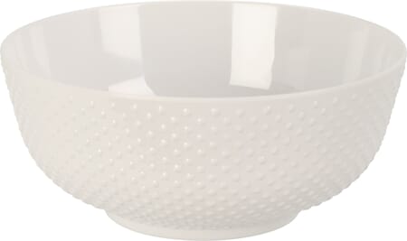 MELAMINE BOLLE HVIT 17CM 1/12/48