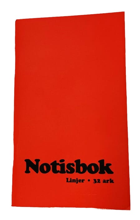 BOK NOTISBOK 7,5X12,5CM 1/10/200